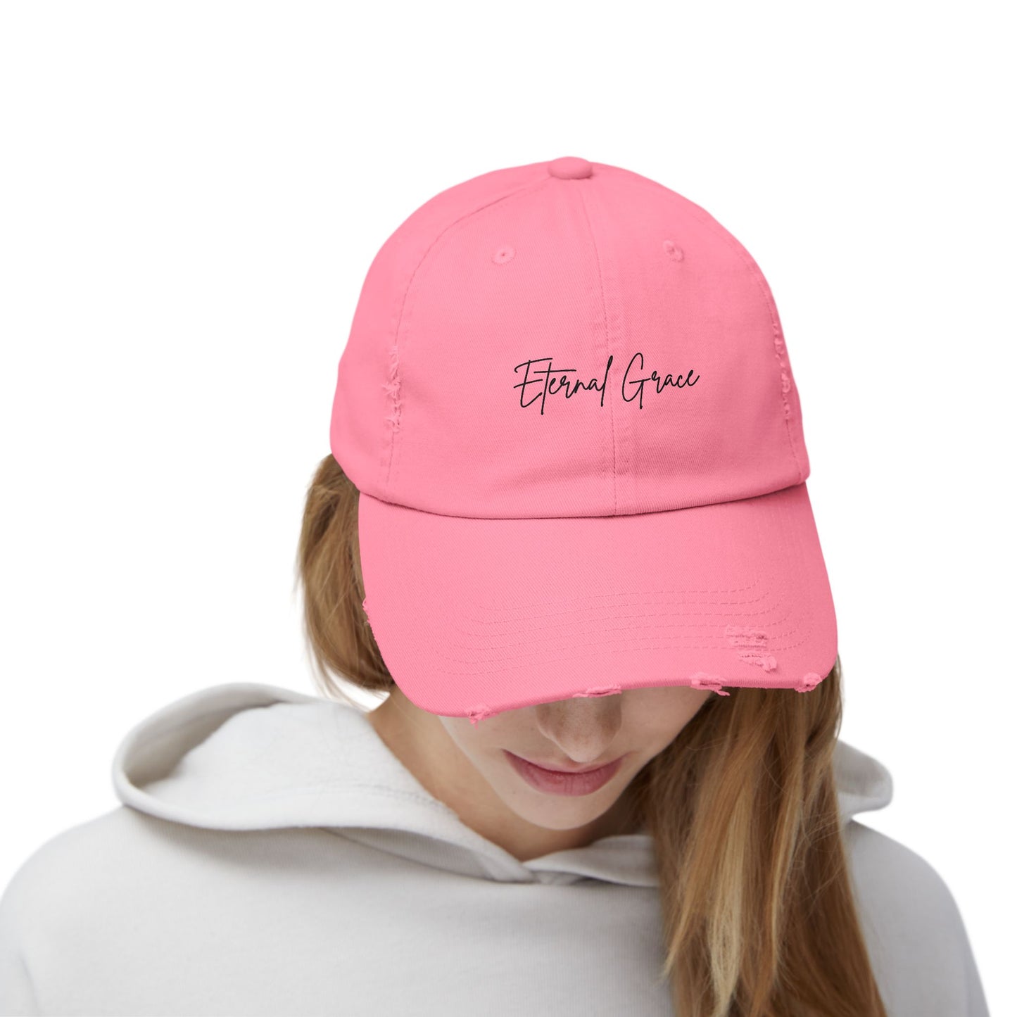 Eternal Grace Distressed Cap