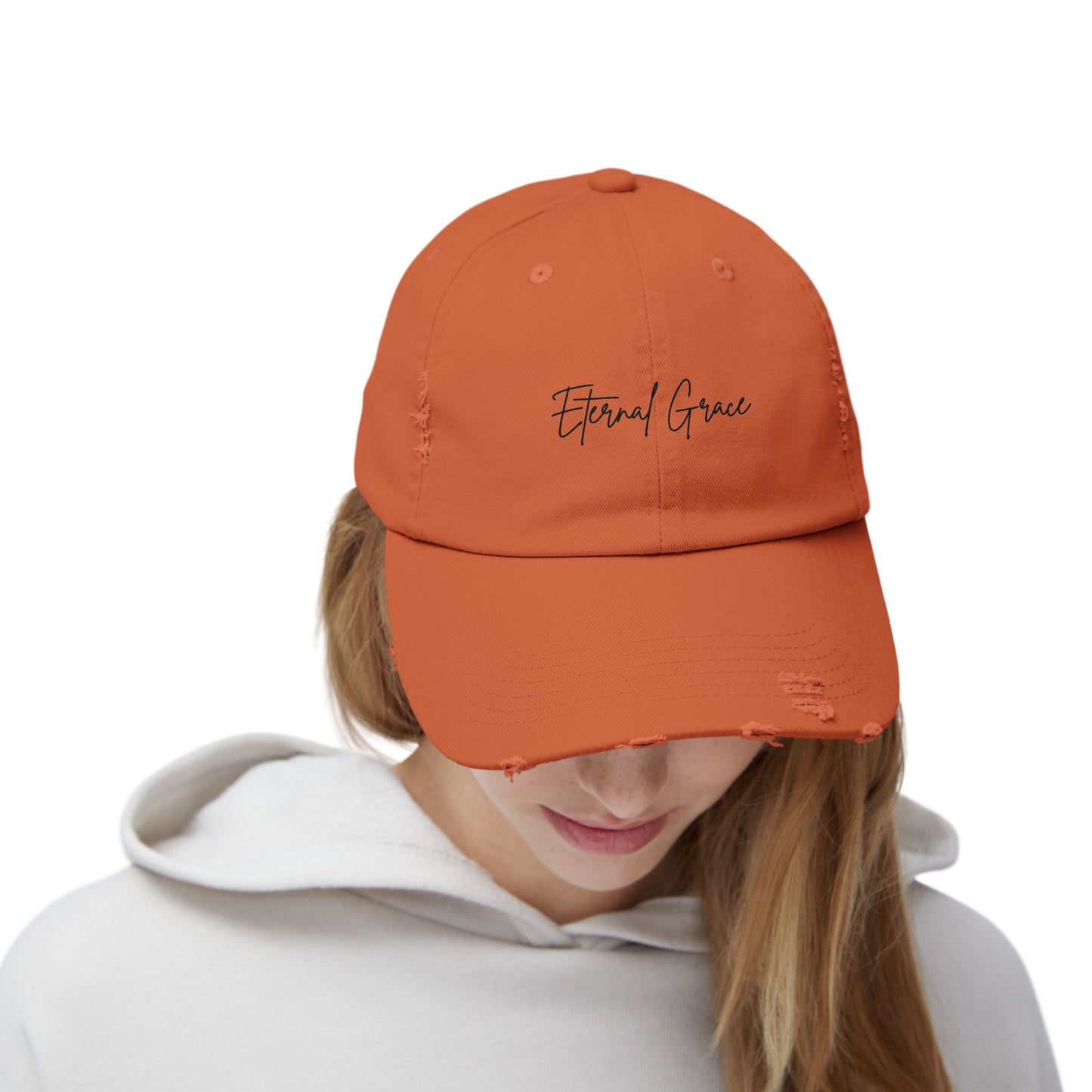 Eternal Grace Distressed Cap