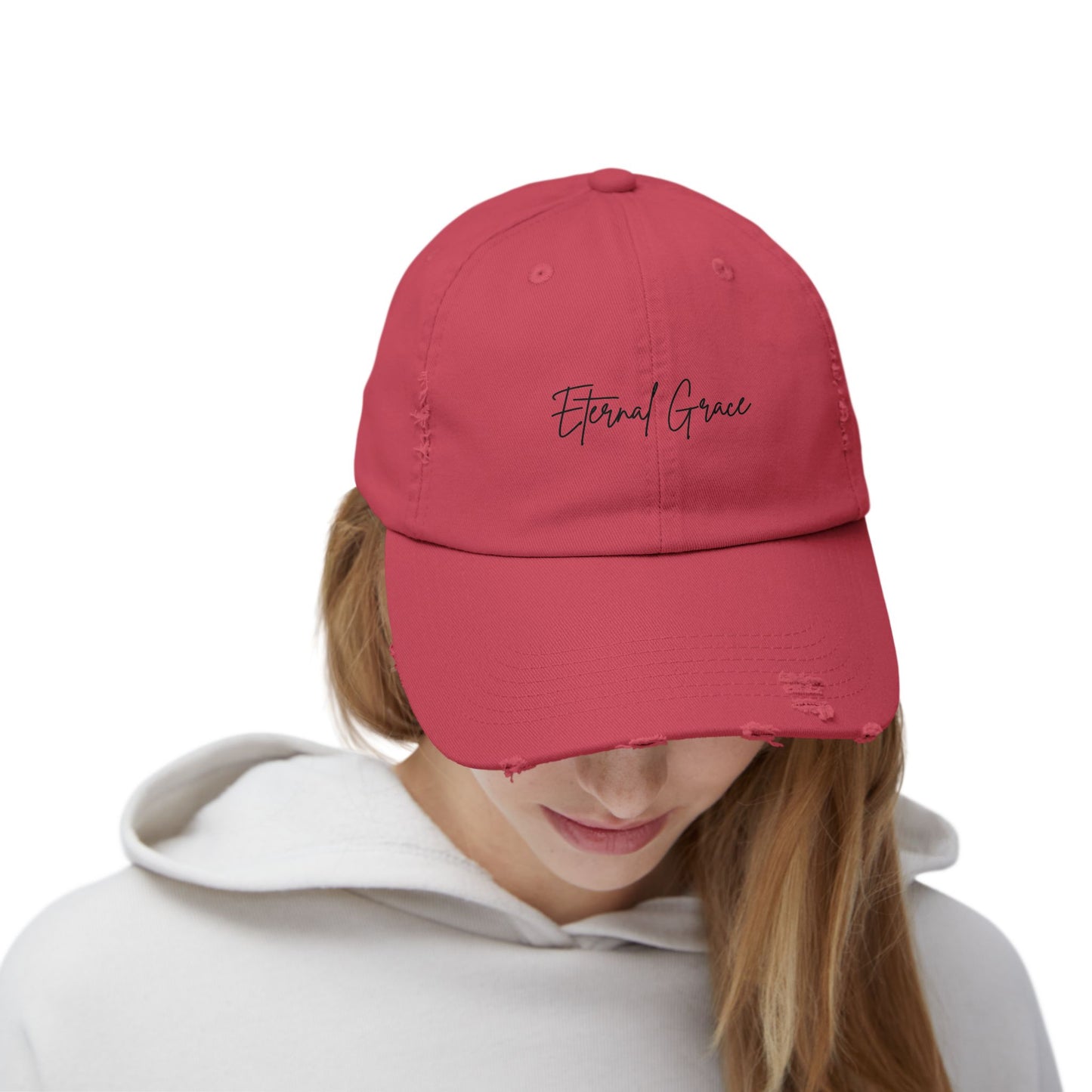 Eternal Grace Distressed Cap