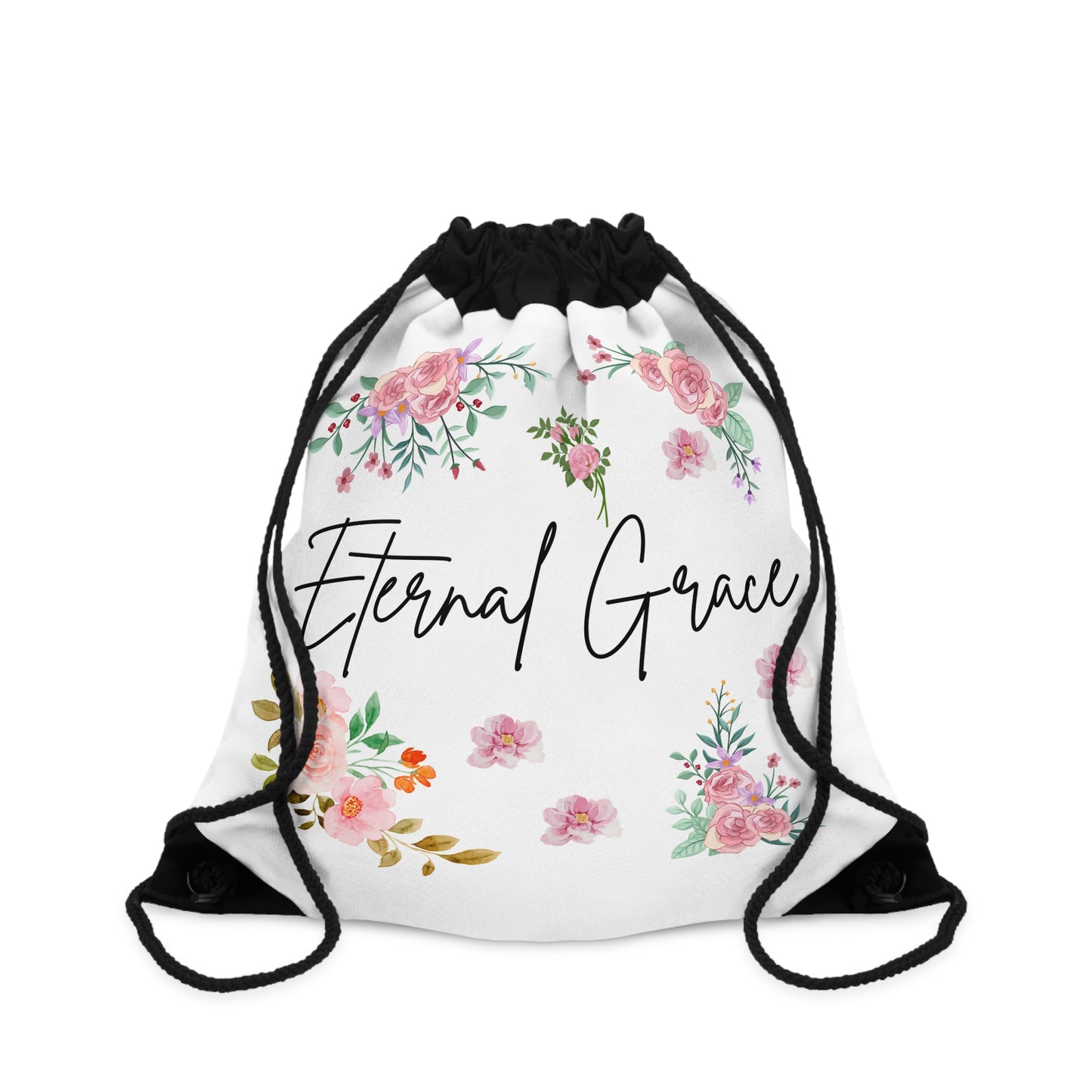 Eternal Grace Drawstring Bag