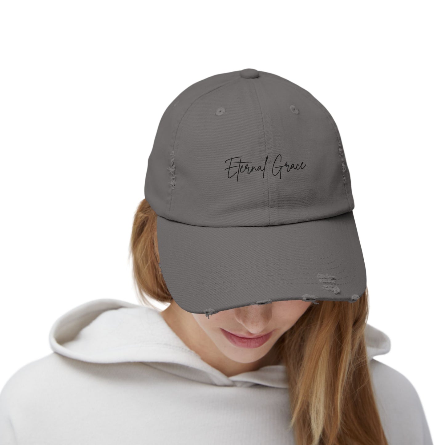Eternal Grace Distressed Cap