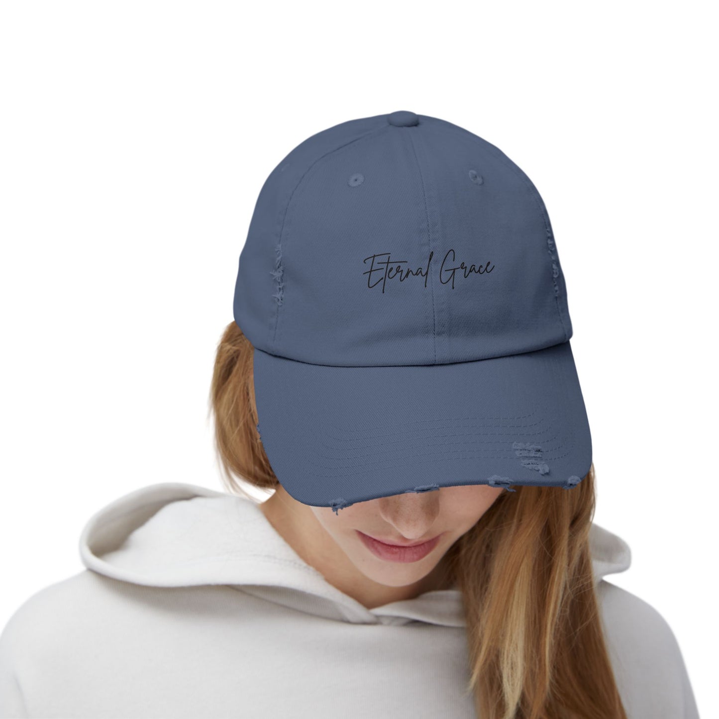 Eternal Grace Distressed Cap
