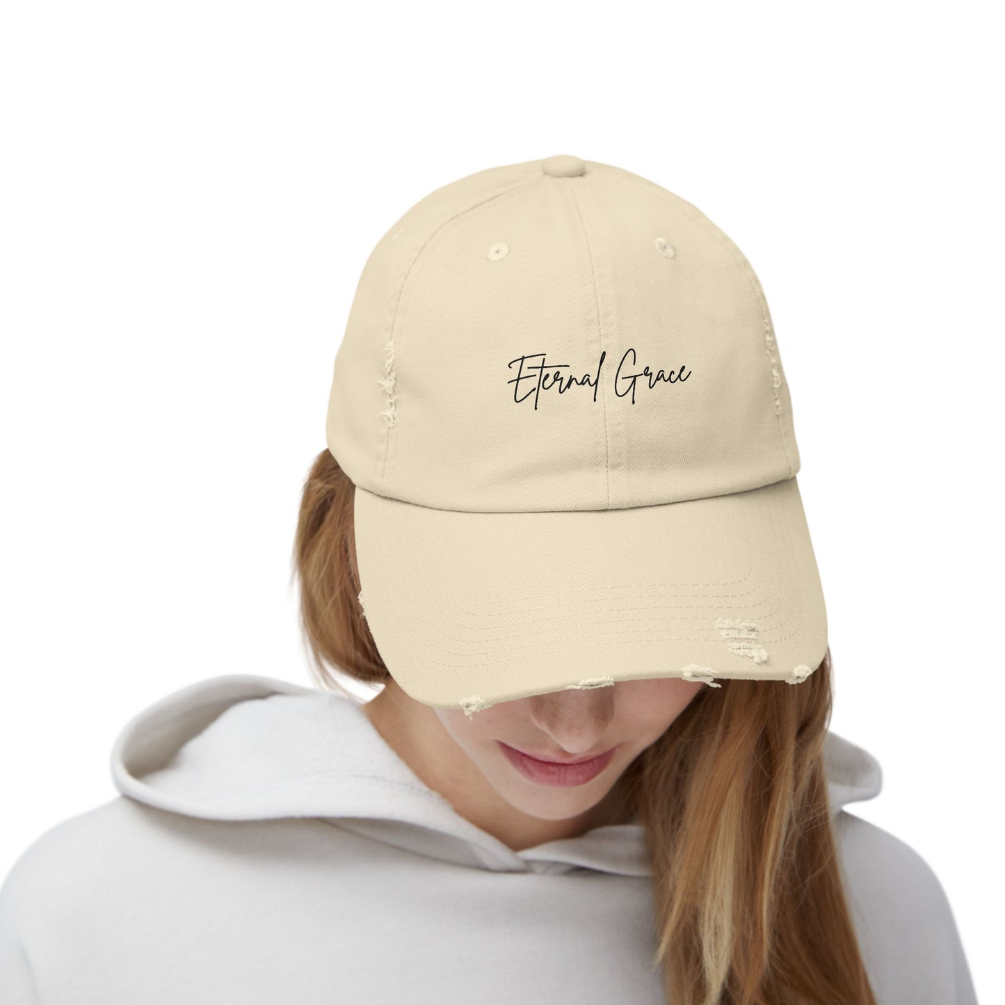 Eternal Grace Distressed Cap