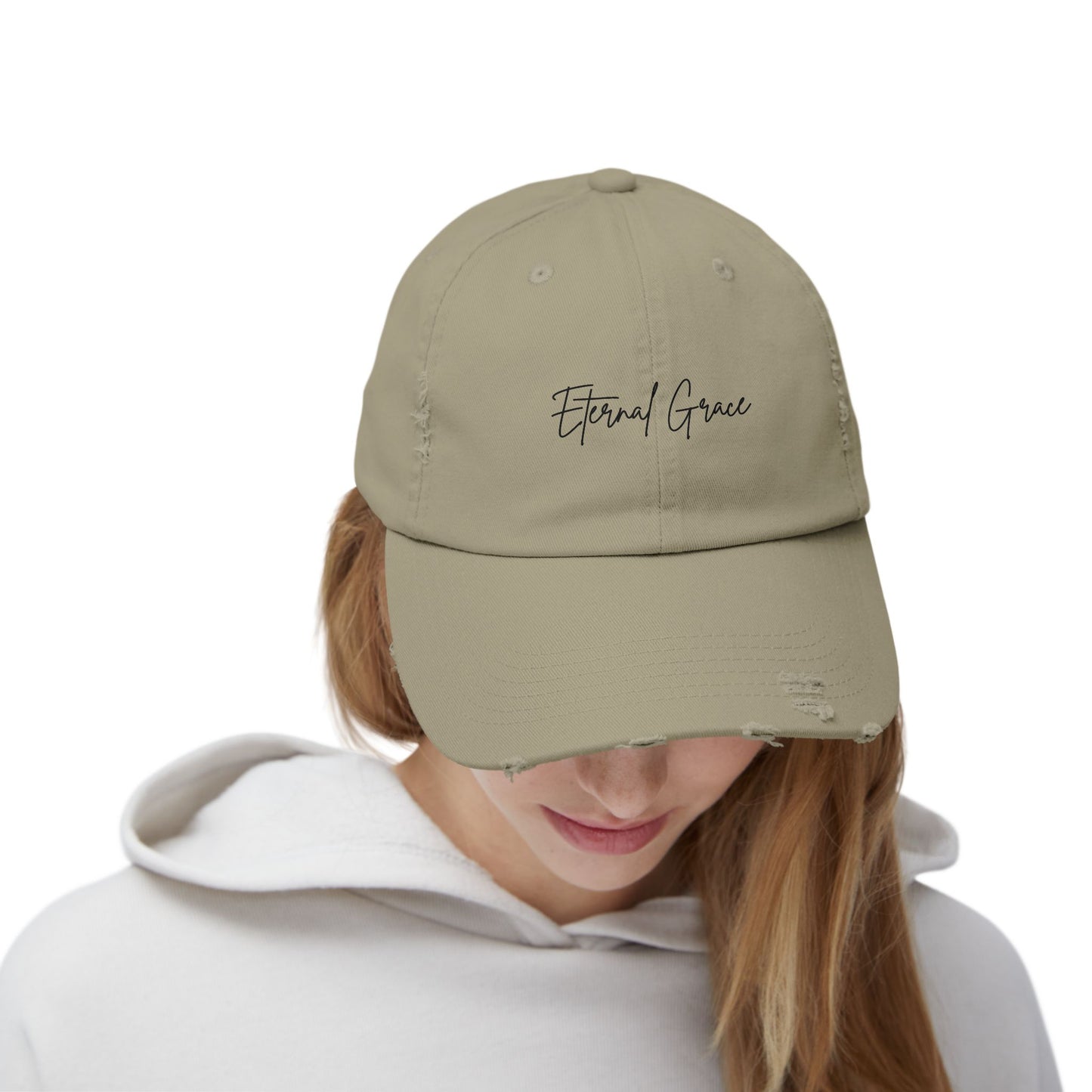 Eternal Grace Distressed Cap