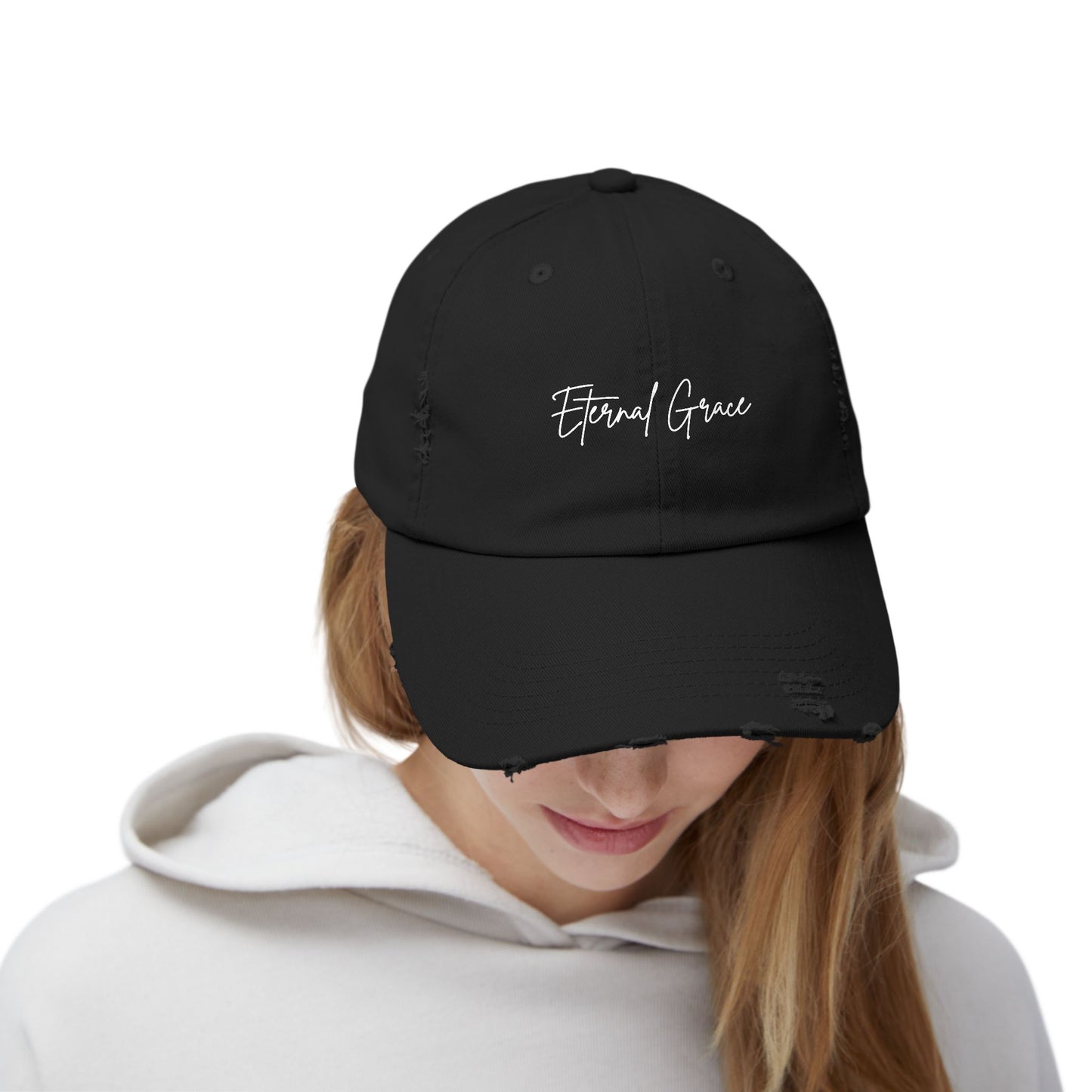 Eternal Grace Distressed Cap