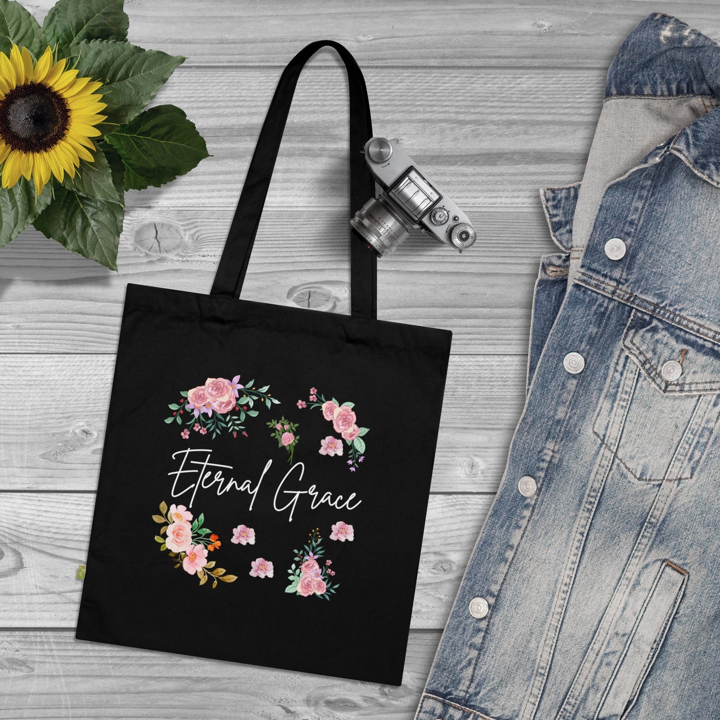 Floral Tote Bag
