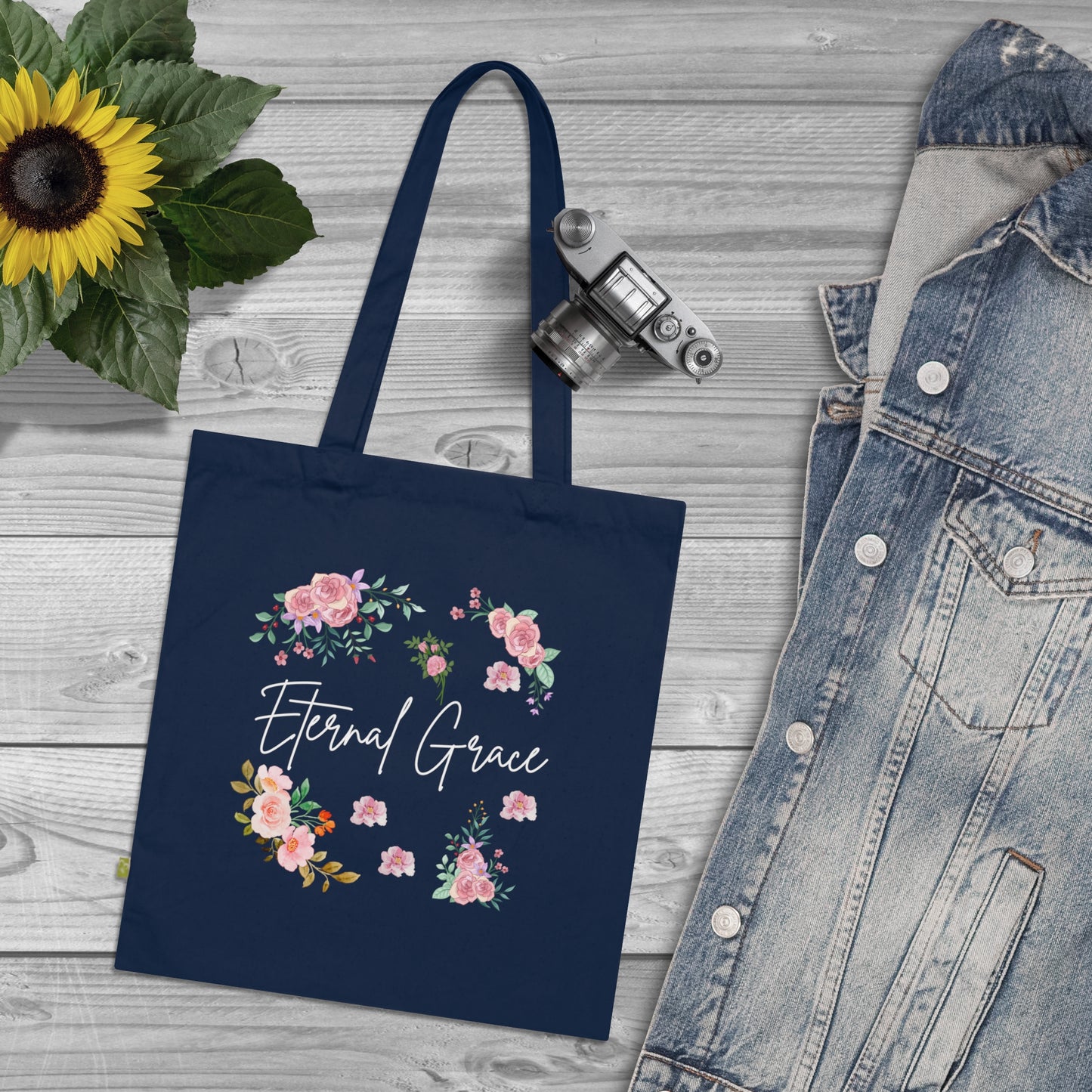 Floral Tote Bag